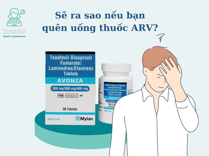 Quên uống thuốc ARV có sao không, cần làm gì khi quên?