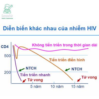 Các giai đoạn của HIV