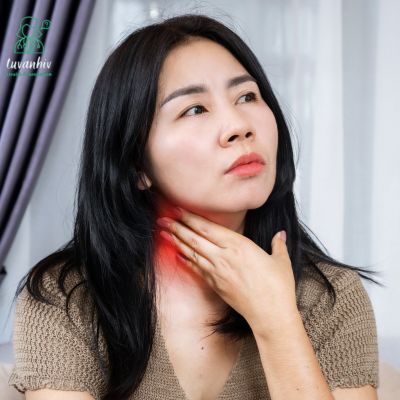 Hạch HIV thường mọc ở cổ